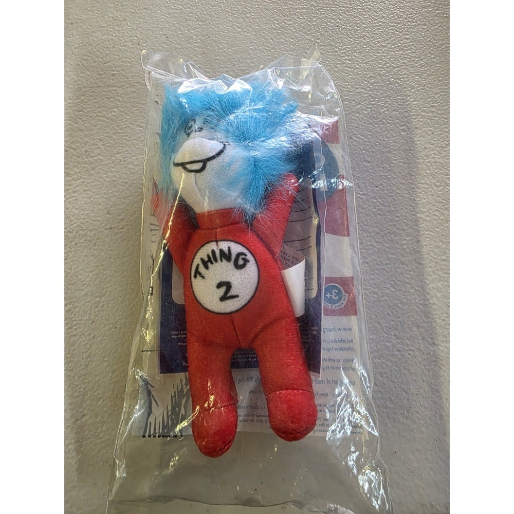 BURGER KING THE CAT IN THE HAT THING 2 FIGURE